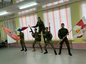 На базе МБОУ &quot;СШ № 43&quot; г. Иваново прошла военно-спортивная игра «Юные защитники Отечества»..